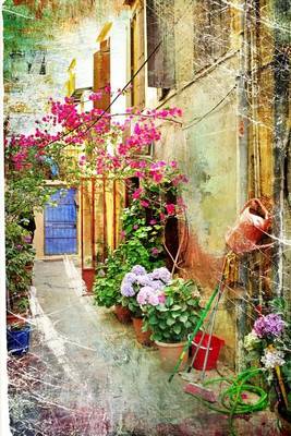 Book cover for A Picturesque Courtyard in Greece, for the Love of Travel