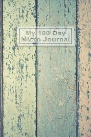 Cover of My 100 Day Micro Journal