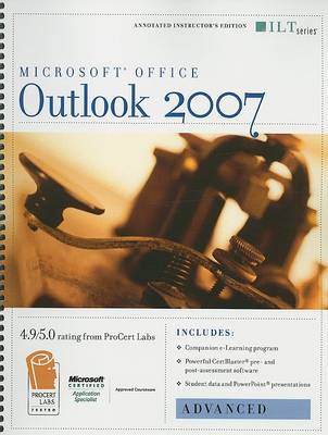 Cover of Microsoft Office Outlook 2007, Advanced