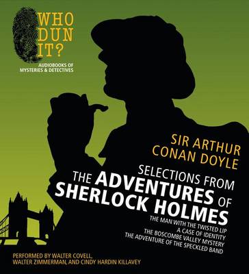 Book cover for Selections from the Adventures of Sherlock Holmes