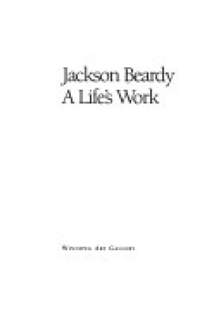 Cover of Jackson Beardy: A Life's Work