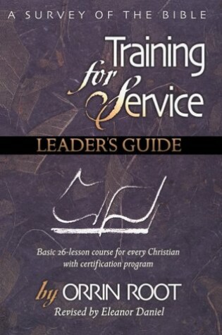 Cover of Training for Service Leaders GD