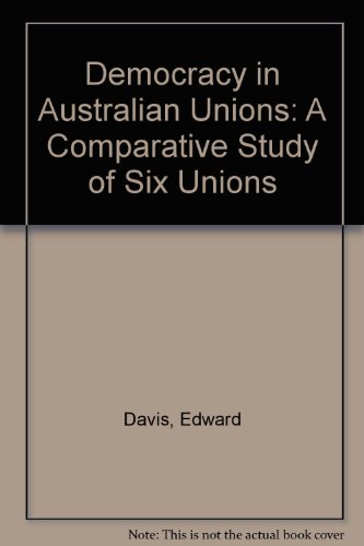 Book cover for Democracy in Australian Unions