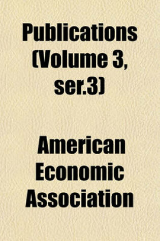 Cover of Publications (Volume 3, Ser.3)