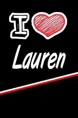 Book cover for I Love Lauren