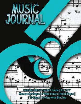 Cover of Music Journal - Songwriting Notebook 2