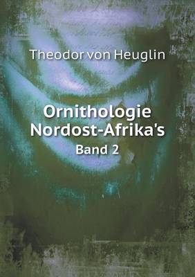 Book cover for Ornithologie Nordost-Afrika's Band 2