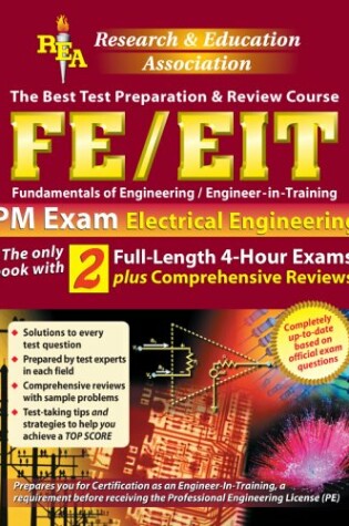 Cover of Fe-EIT PM - Electrical Engineering (Rea) - The Best Test Prep for the EIT Exam