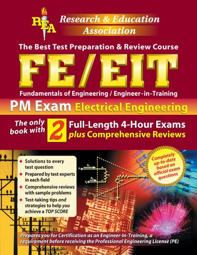 Cover of Fe-EIT PM - Electrical Engineering (Rea) - The Best Test Prep for the EIT Exam