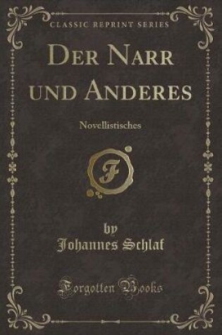 Cover of Der Narr Und Anderes