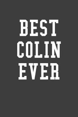 Book cover for Best Colin Ever