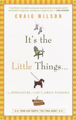 Book cover for It's the Little Things . . .