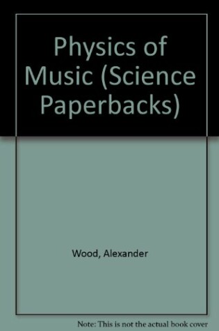 Cover of Physics of Music