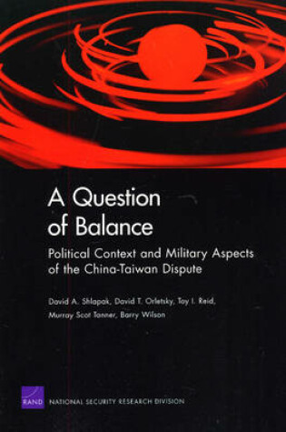 Cover of A Question of Balance