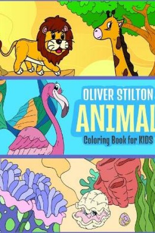 Cover of Animal Coloring Book for Kids