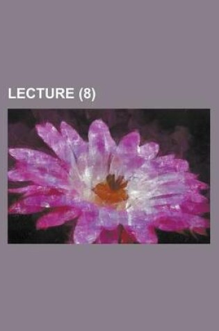 Cover of Lecture (8)