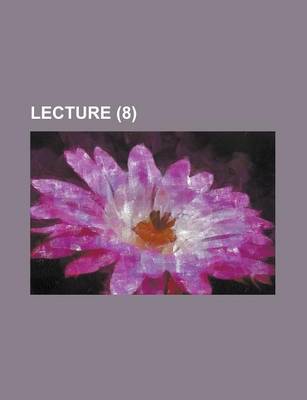 Book cover for Lecture (8)