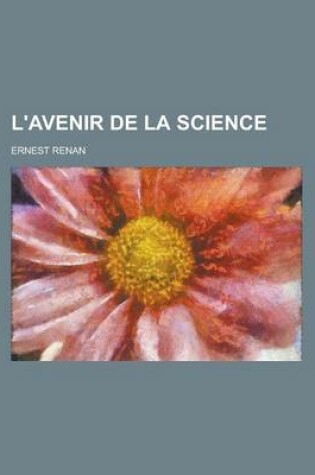 Cover of L'Avenir de La Science