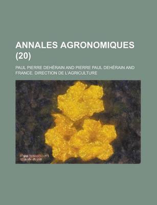 Book cover for Annales Agronomiques (20 )