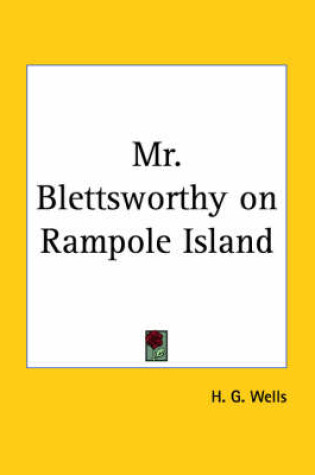 Cover of Mr. Blettsworthy on Rampole Island (1928)