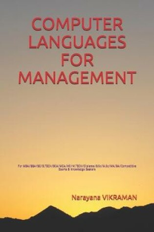 Cover of Computer Languages for Management