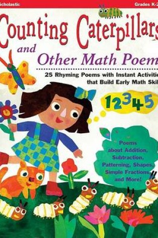 Cover of Counting Caterpillars and Other Math Poems