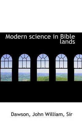 Book cover for Modern Science in Bible Lands