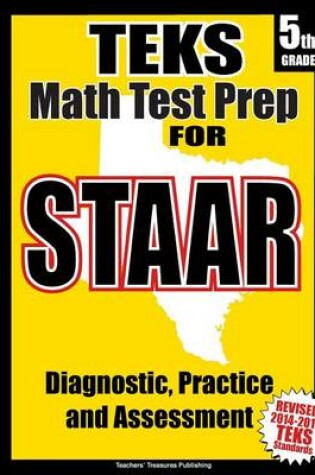 Cover of TEKS 5th Grade Math Test Prep for STAAR