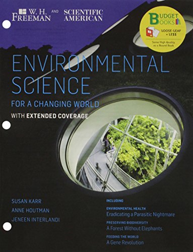 Book cover for Scientific American Environmental Science (Extended Version (Looseleaf) & Portal Access Card