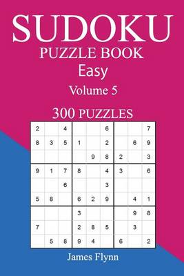 Book cover for Easy 300 Sudoku Puzzle Book