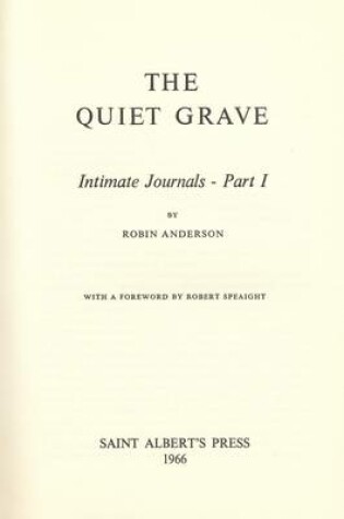 Cover of Quiet Grave