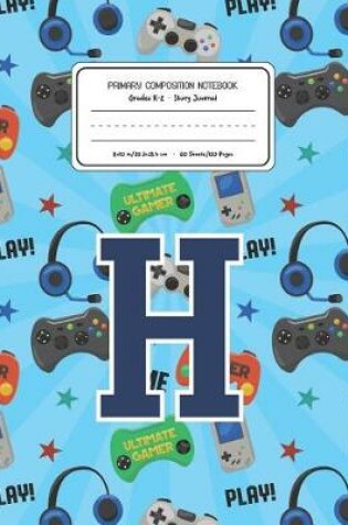 Cover of Primary Composition Notebook Grades K-2 Story Journal H