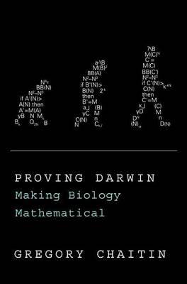 Book cover for Proving Darwin: Making Biology Mathematical