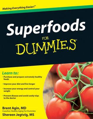 Book cover for Superfoods For Dummies