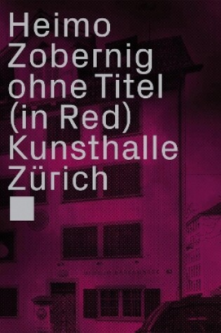 Cover of Heimo Zobernig: Ohne Titel, In Red