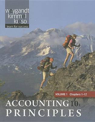 Book cover for Accounting Principles, Volume 1: Chapters 1-12