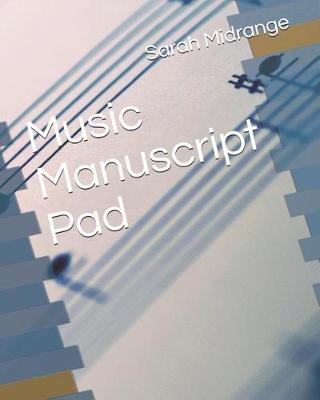 Book cover for Music Manuscript Pad