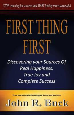 Book cover for First Thing First