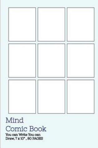 Cover of Mind Comic Book - 9 Panel,7"x10", 80 Pages, Make Your Own Comic Books