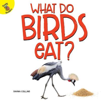 Book cover for What Do Birds Eat?