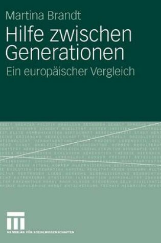 Cover of Hilfe zwischen Generationen