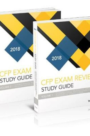 Cover of Wiley Study Guide for 2018 CFP Exam: Complete Set