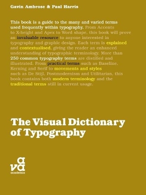 Book cover for The Visual Dictionary of Typography