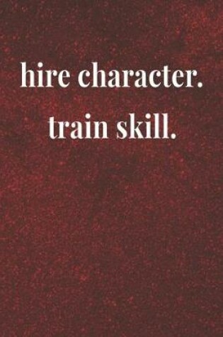 Cover of Hire Character Train Skill