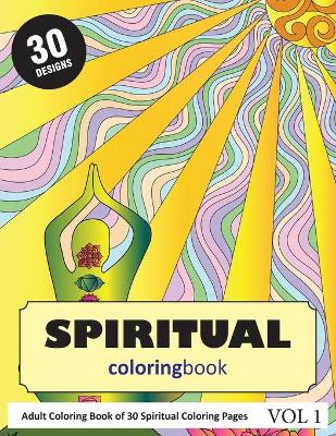 Book cover for Spiritual Coloring Book