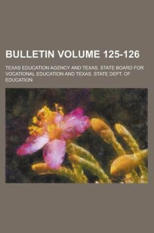 Cover of Bulletin Volume 125-126