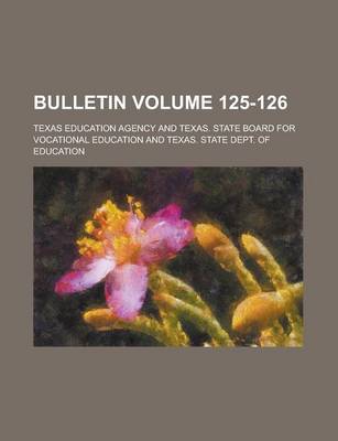 Book cover for Bulletin Volume 125-126