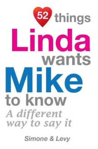 Cover of 52 Things Linda Wants Mike To Know