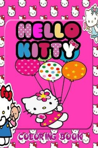 Cover of hello kitty coloring book