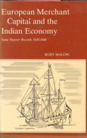 Book cover for European Merchant Capital and the Indian Economy